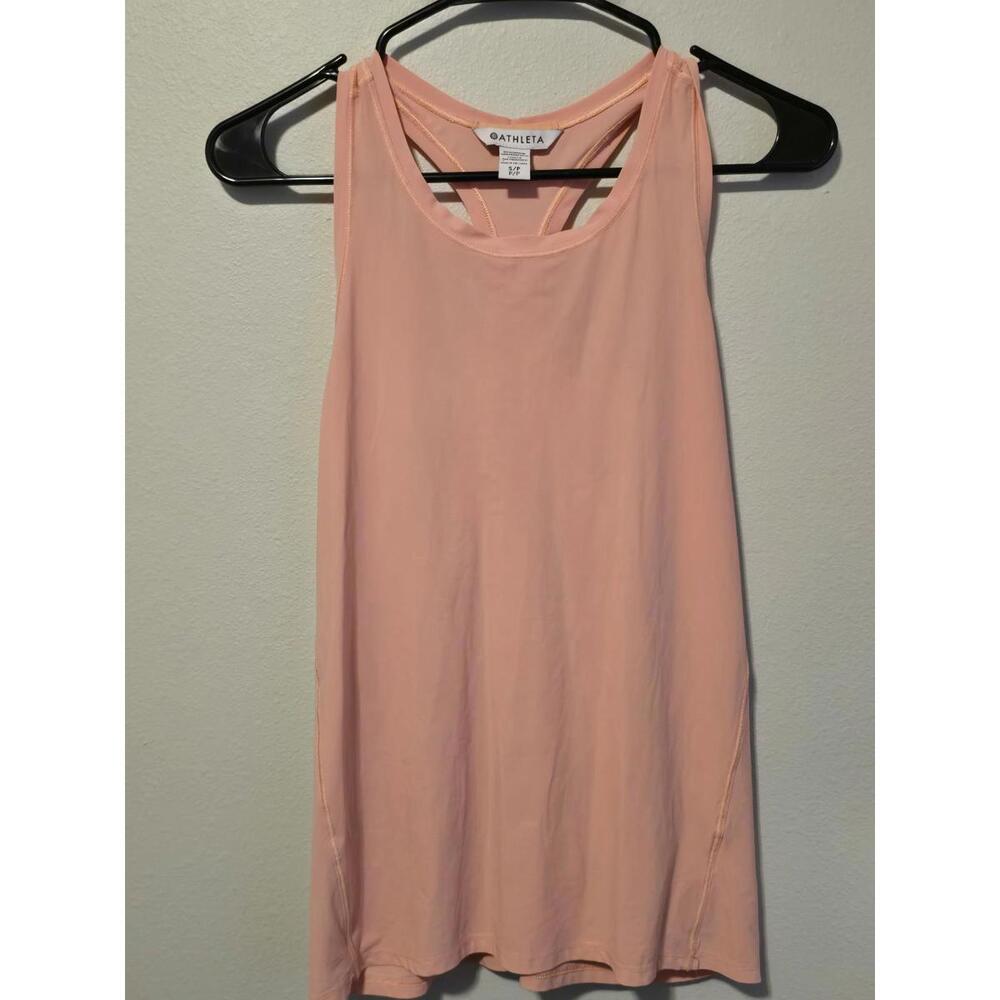 Athleta Pink Racerback Tank (S)